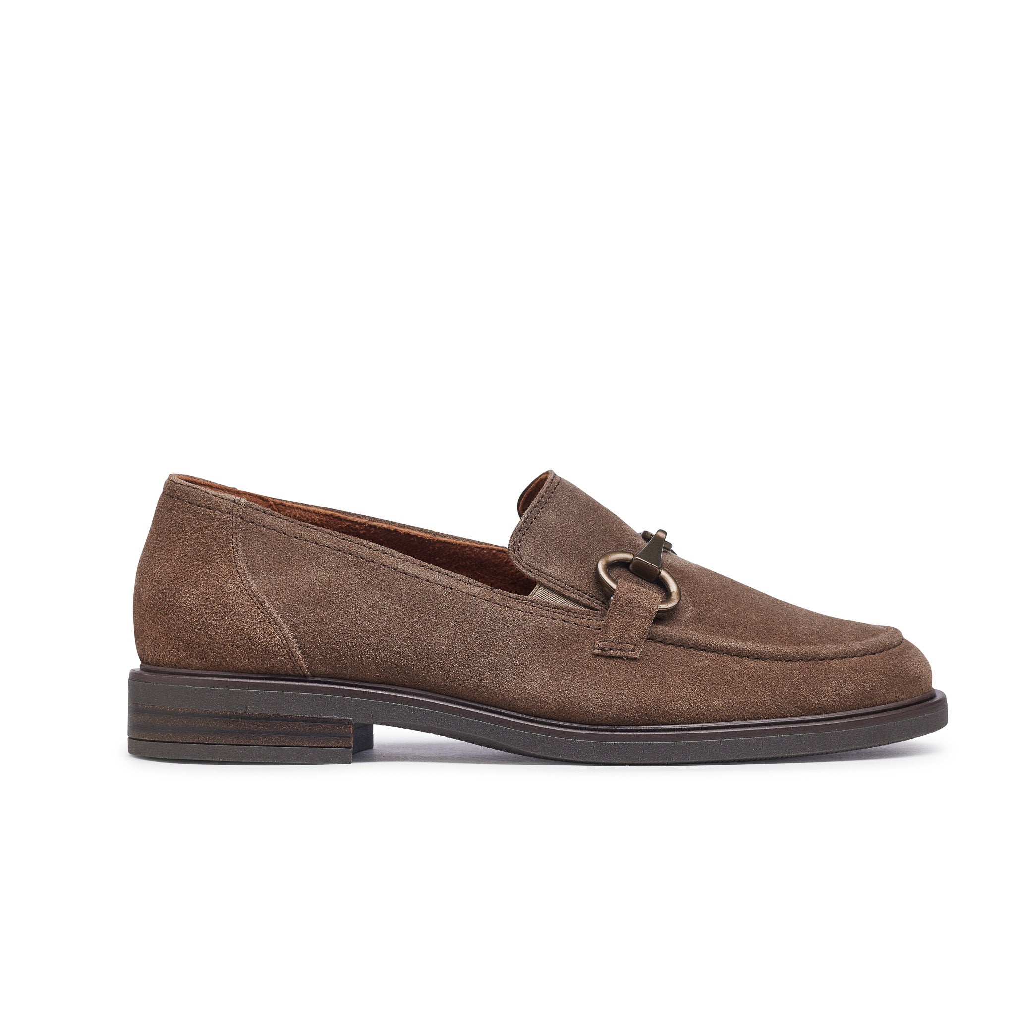Mens Paul Green Minimalist Taupe Lug Sole Slip On Loafers Size 7 Paul Green Loafer Leather Upper Flats for Women for sale | eBay main image 3