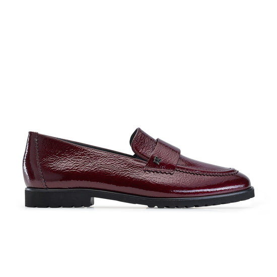 Wheaton Flat Flat Paul Green Shoes 5.5 Wine Soft Patent