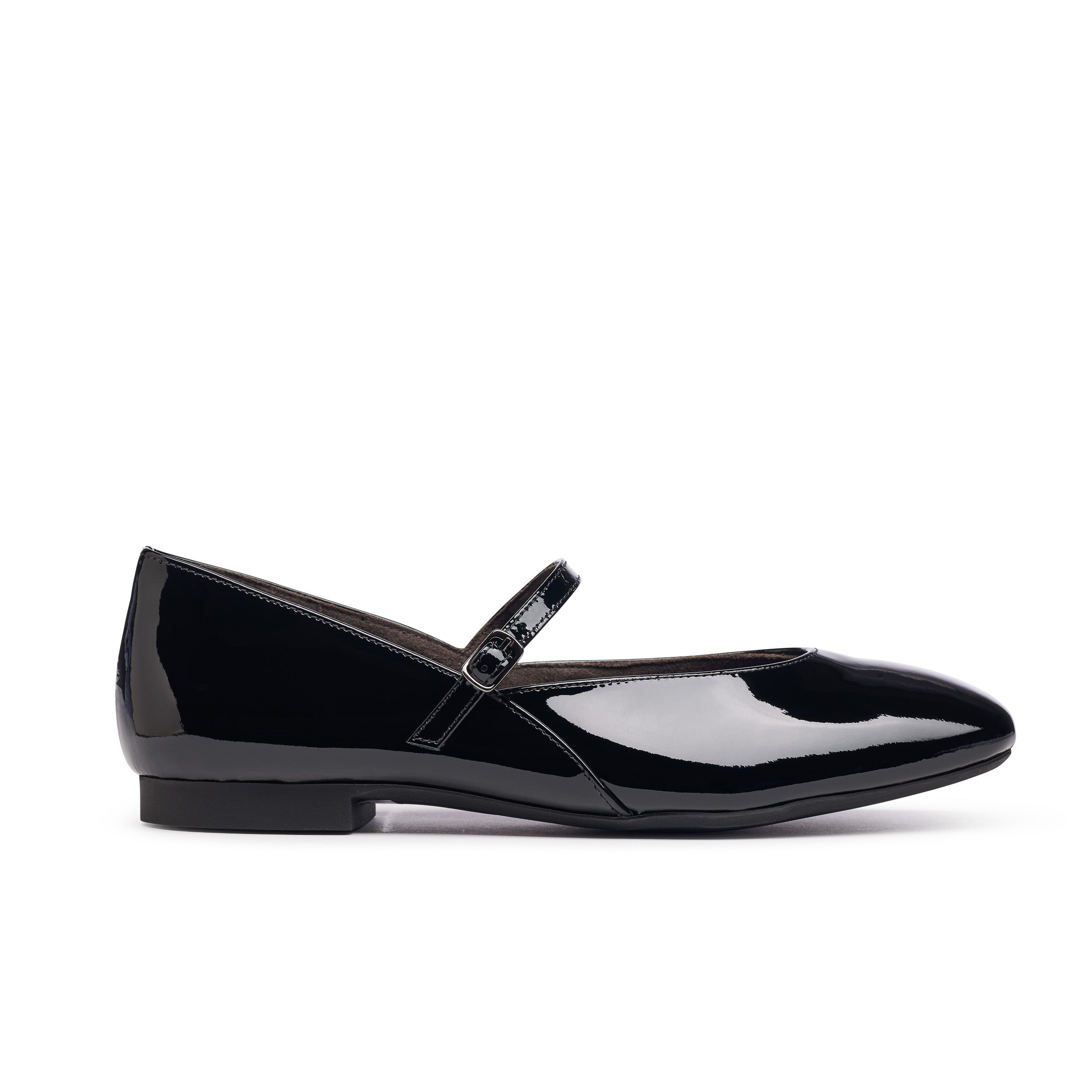 【PORTERNA】Aven square flat shoes Vivian Leather Mary Jane Flat in Shoes | Vince