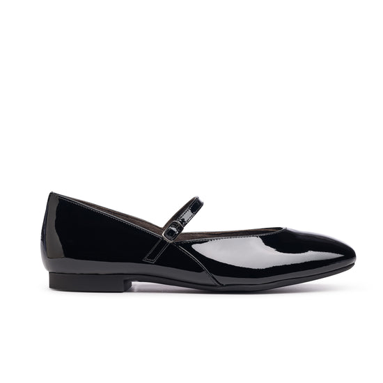 Vanna Mary Jane Flat Flat Paul Green Shoes 6.5 black soft patent