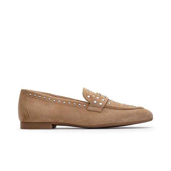 Anika Flat Flat Paul Green Shoes 6 Dakar Suede