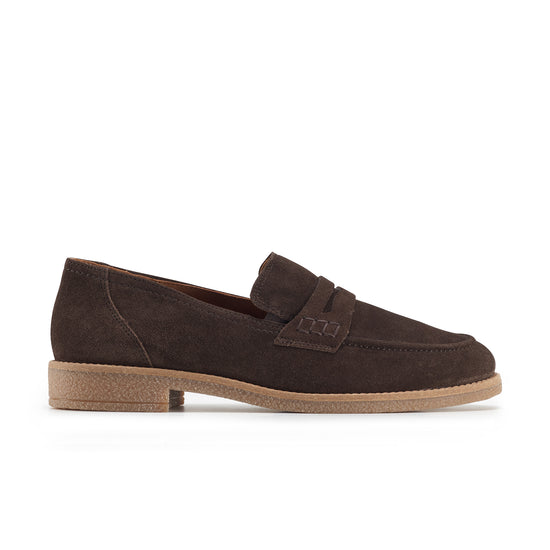 Cohen Flat Flat Paul Green Shoes 6 Mocca Soft Suede