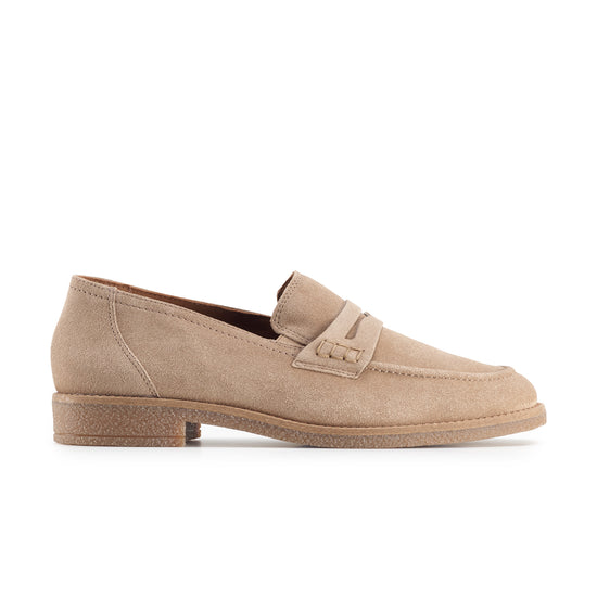 Cohen Flat Flat Paul Green Shoes 6 Alomnd Soft Suede