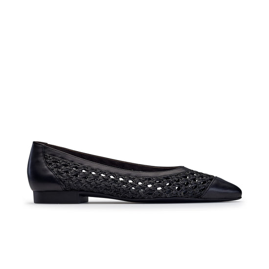 Aries Flat Flat Paul Green Shoes 6 black softnappa diva