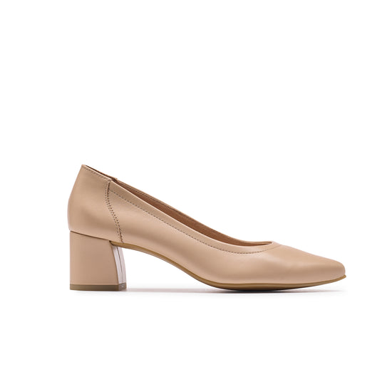 Yvette Pump Heel Paul Green Shoes 5.5 Biscuit Soft Nappa