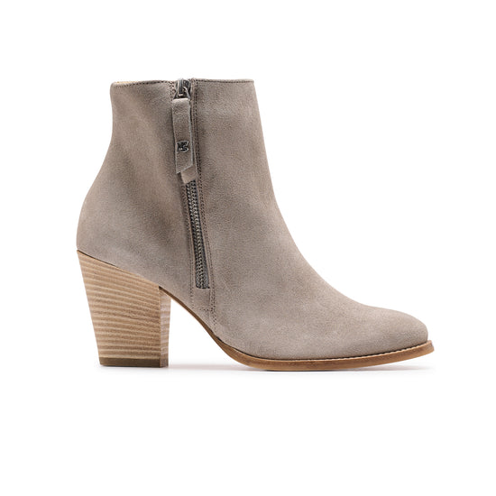 Reya Boot Boot Paul Green Shoes 6 Stone Soft Suede