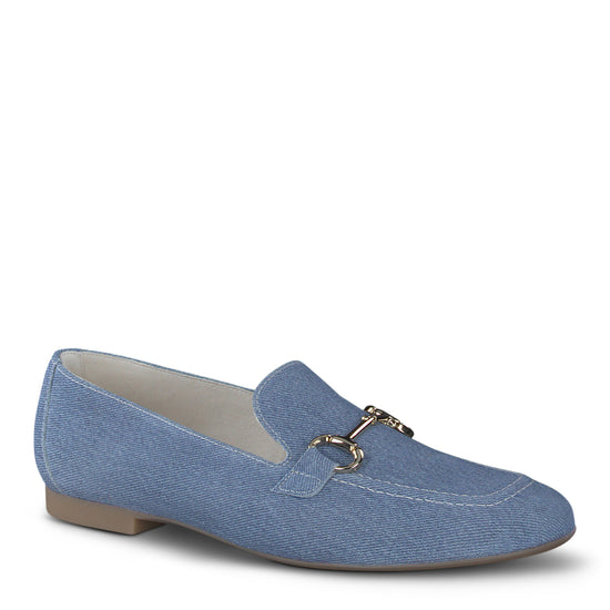 Daphne Flat Flat Paul Green Shoes 6.5 jean denim