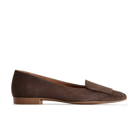 Teddy Flat Flat Paul Green Shoes 5.5 Moro Suede
