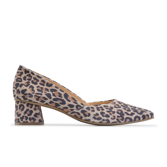 Witt Pump Heel Paul Green Shoes 6 Desert Leopardino