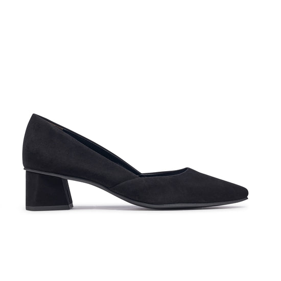 Witt Pump Heel Paul Green Shoes 6 Black Suede