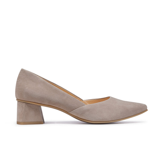 Witt Pump Heel Paul Green Shoes 6 Safari Suede