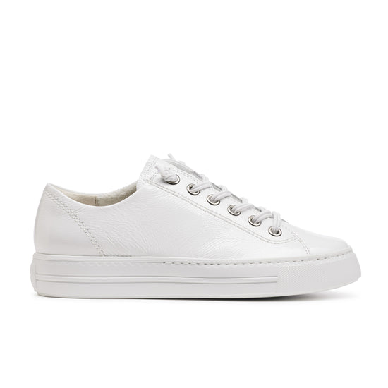 Hadley Sneaker Sneaker Paul Green Shoes 5.5 White Crinkled Patent