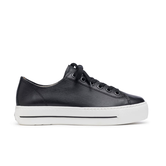 Bixby Sneaker Sneaker Paul Green Shoes 6 Black Leather