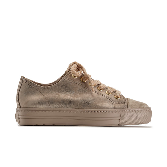 Channing Sneaker Sneaker Paul Green Shoes 5.5 Almond Champagne Combo