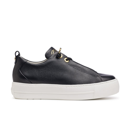 Faye Sneaker Sneaker Paul Green Shoes 6 Black Gold Combo