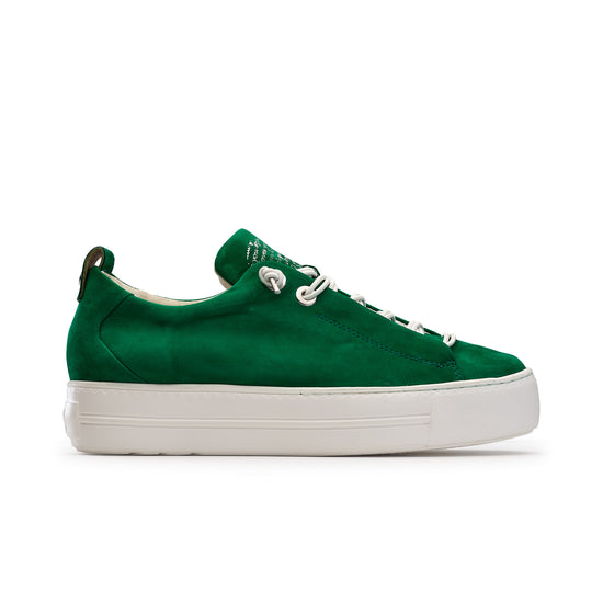 Faye Sneaker Sneaker Paul Green Shoes 5.5 Green Nubuck