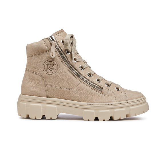 Novi Boot Boot Paul Green Shoes 6 Almond Grained Nubuk