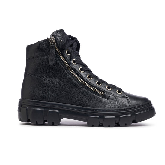 Novi Boot Boot Paul Green Shoes 6 Black Sport Calf