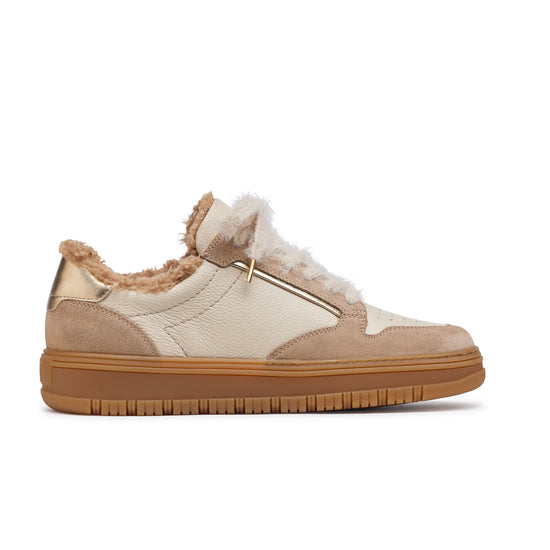 Weller Sneaker Sneaker Paul Green Shoes 6 Almond Biscuit Combo