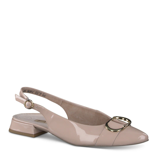 Tara Flat Flat Paul Green Shoes 5.5 Frappe Soft Patent