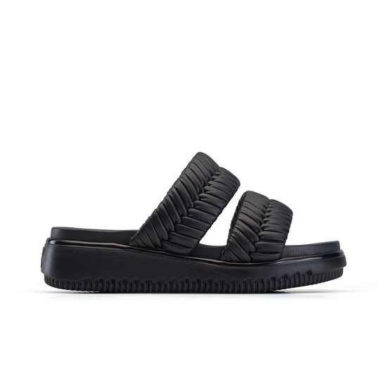 Ashton Slide Sandal Paul Green Shoes 6 black braid
