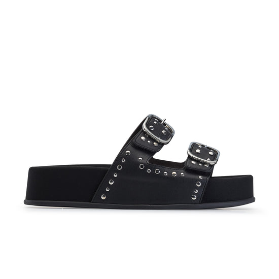 Bali Sandal Sandal Paul Green Shoes 6 Black Nappa Leather