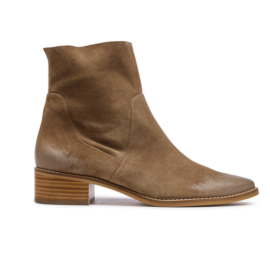 Willow Boot Boot Paul Green Shoes 5.5 Antelope Soft Suede