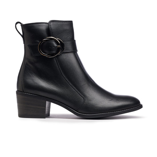 Vanessa Boot Boot Paul Green Shoes 6.5 black leather
