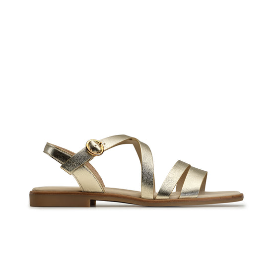 Rayne Sandal Sandal Paul Green Shoes 6 Platino Metallic Future