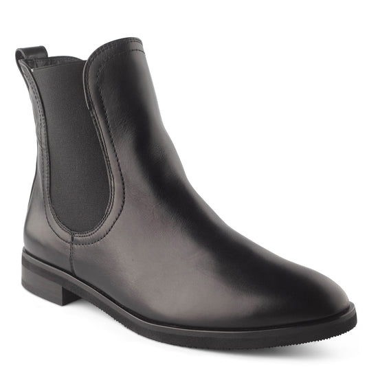 Mindy Boot Boot Paul Green Shoes 6 Black Leather