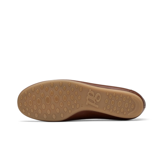 Womens Savanna Leather Loafer- Paul Green Shoes Bayside Loafer- Bottom Sole View view 4