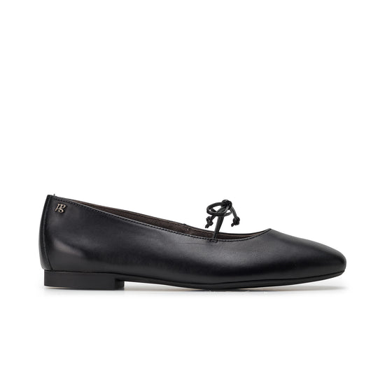 Alee Ballet flat Flat Paul Green Shoes 6 Black Softnappa
