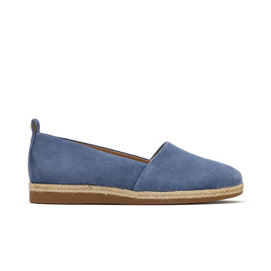 Womens Lake Soft Suede Flat- Paul Green Shoes Des Flat- Side View view 1