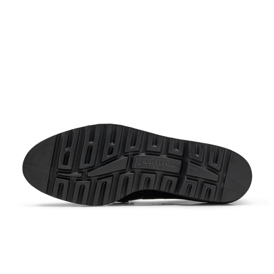 Womens Black Croco Loafer- Paul Green Carmel Loafer- Bottom of Sole View view 4