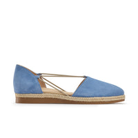 Paul Green Shoes Alegra Espadrille6 Pacific Soft Suede