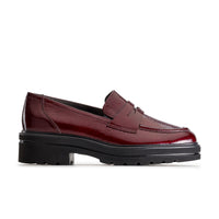 Paul Green Shoes Charlie Loafer6 Wine Sport Patent