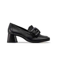 Paul Green Shoes Robin Heel6 Black Leather