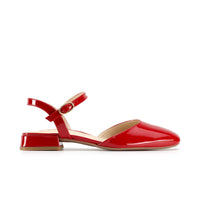 Paul Green Shoes Bianca Sandal6 Lipstick Soft Patent