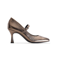 Paul Green Shoes Cassie Heel6 Earth Metallic Nappa