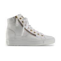 Paul Green Shoes Wells Sneaker6 White Oro Combo