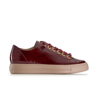 Paul Green Shoes Hadley Sneaker5.5 Wine Sport Patent