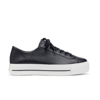 Paul Green Shoes Bixby Sneaker6 Black Leather