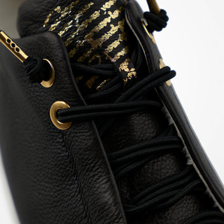 Black Faye Sneaker Laces
