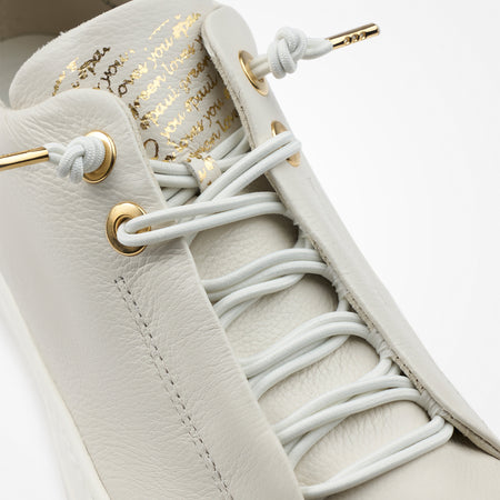White Faye Sneaker Laces