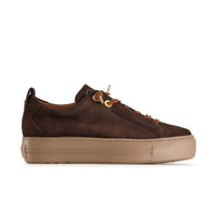 Paul Green Shoes Faye Sneaker6 Moro Suede