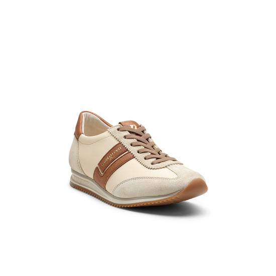 Womens Biscuit Times Combo Sneaker- Paul Green Shoes Bellevue Sneaker- 3/4 View view 3
