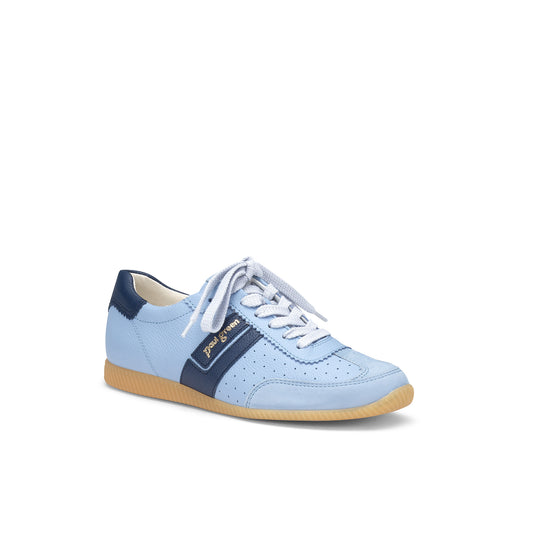 Womens Sky Combo Sneaker- Paul Green Shoes Dandi Sneaker- 3/4 View view 3