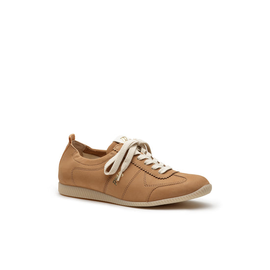 Womens Sisal Cream Combo Sneaker- Paul Green Shoes Dalene Sneaker- 3/4 View view 3