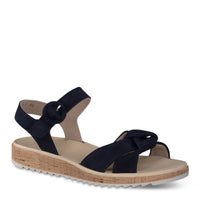 Paul Green Shoes Tuscan Sandal5.5 Blue Suede