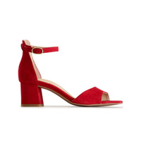 Paul Green Shoes Barbie Sandal5.5 Chili Suede